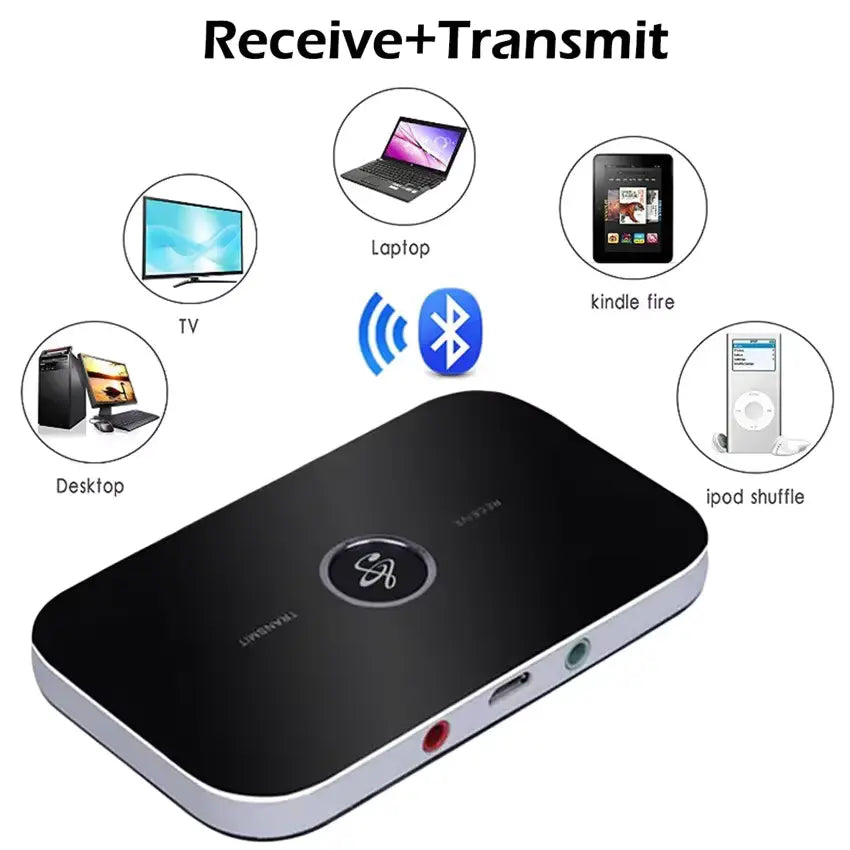 Speedx Wireless 2-in-1 B6 Audio Receiver And Transmitter